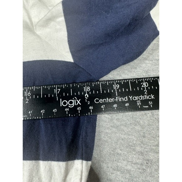 Boden 100% Cotton Stripes Ahead of the Rest Navy  & White Striped‎ Shirt Size 10 - Picture 8 of 9